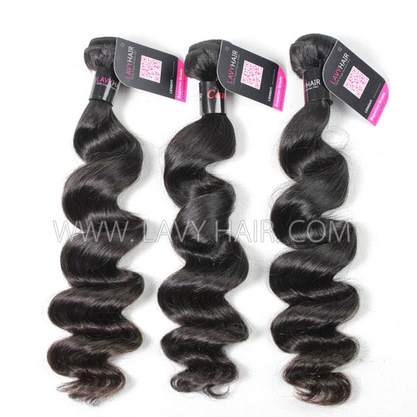 Superior Grade mix 3 or 4 bundles Cambodian loose wave Virgin Human hair extensions