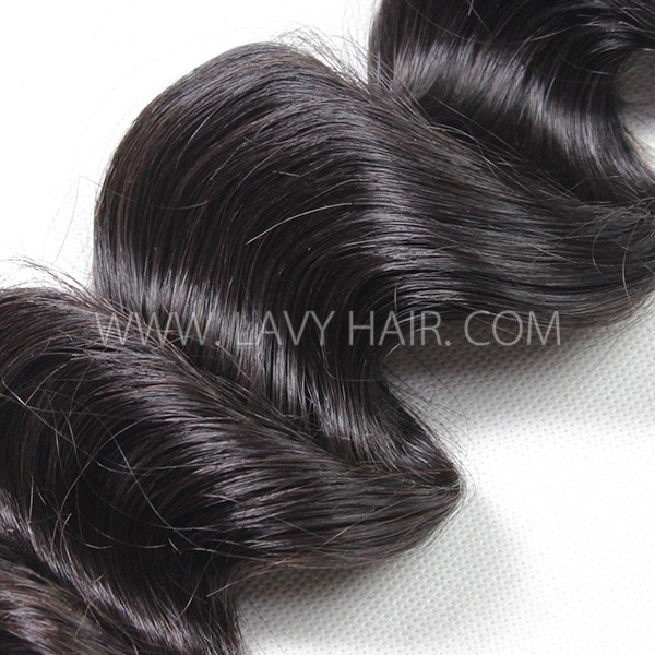 Superior Grade 1 bundle loose wave Virgin Human hair extensions Brazilian Peruvian Malaysian Indian European Cambodian Burmese Mongolian