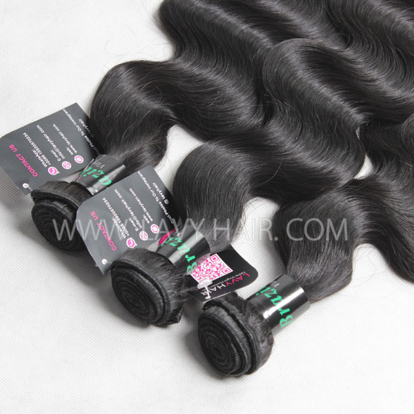 Superior Grade 4 bundles with silk base closure 4*4" Body wave Virgin hair Brazilian Peruvian Malaysian Indian European Cambodian Burmese Mongolian