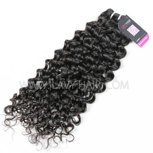 Superior Grade 1 Bundle Mongolian Italian Curly Virgin Human Hair Extensions