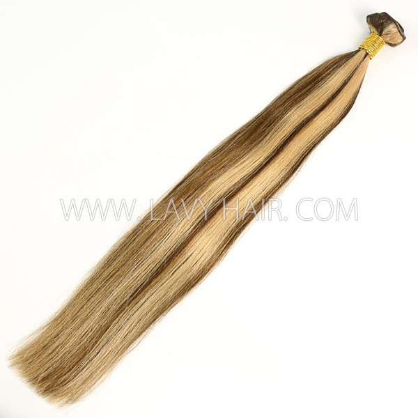 Color p4/27 Straight Hair Human Virgin Hair 1 Bundle