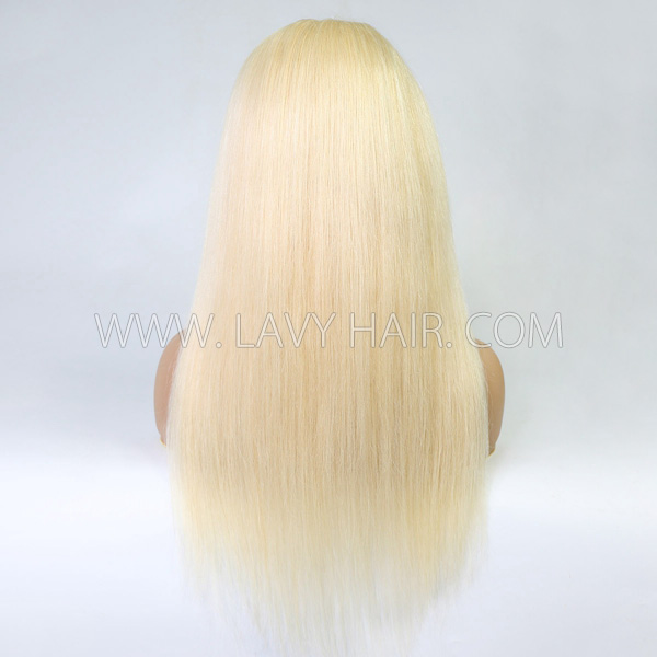 613 Blonde Color 150% & 200% & 300% Density U part Wig Straight Hair Human Hair