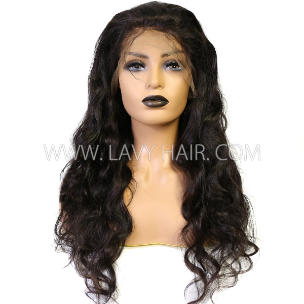 130% Density Body Wave Lace Frontal Wigs Human Hair