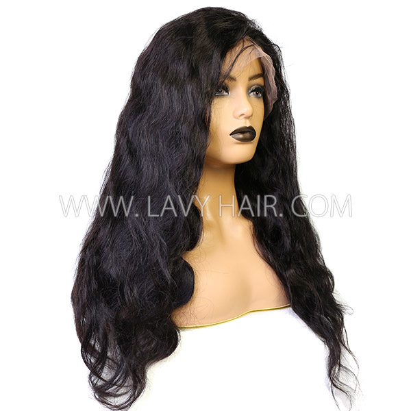 300% Density Body Wave Lace Frontal Wigs Human Hair
