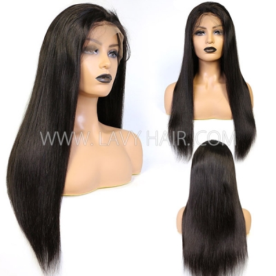 130% Density 12-30 Inches 360 Lace Front Wigs Straight Hair Human Hair