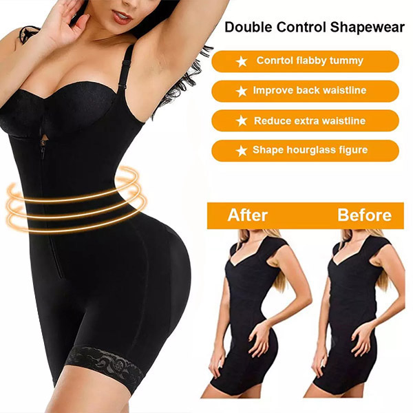 Lady Bodysuit Butt Lifter Body Shapewear Tummy Control Waist Trainer Corset Slimming Belt Underwear