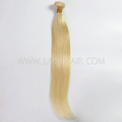 Color 60 Straight Hair Human Virgin Hair 1 Bundle