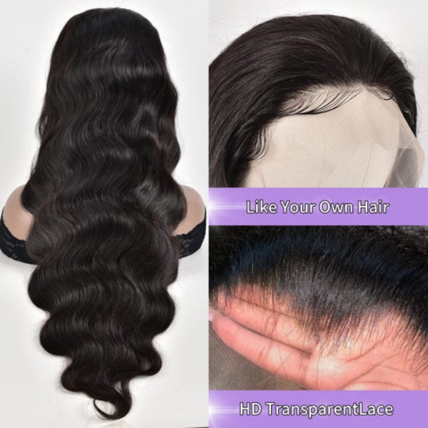 (Update) Body Wave 200% Density HD Lace 4×4 5×5 13×4 13×6 Full Frontal Wigs Wear Go 100% Human Hair Pre Plucked Glueless