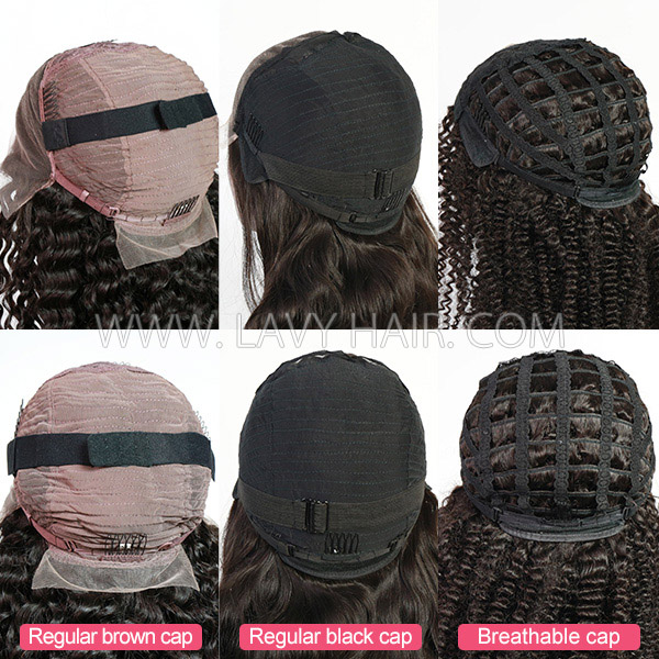 (3-6 Bundles Thickness) High Density Picture Style Curly Hair  5*5 Lace Closure Wigs Human Hair High Quality Wear Go 100% Glueless
