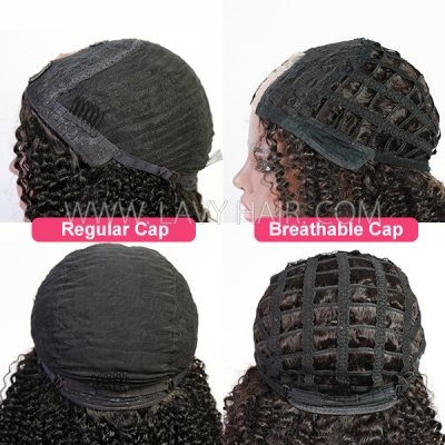 Yaki Straight U part / V part Wig 100% Human Hair Scalp Protective Style Half Wig All Texture