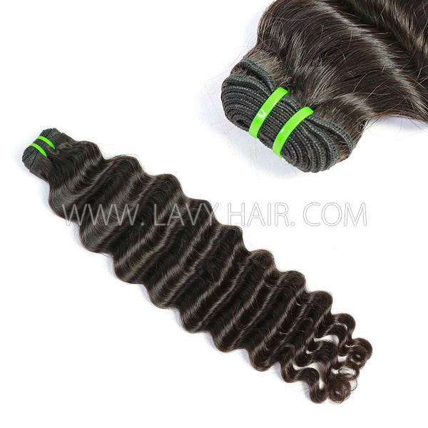Lavyhair 14A Top Grade Green Band Vietnamese Raw Hair Cuticle Aligned 1 Bundle/105g Glossy Shinny Unprocessed Human hair Wholesale extensions