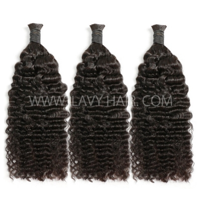 Vietnamese Raw Hair Hair Bulk No Weft Bohe Braiding Quick Weave Extensions 100 Grams/1 Bundle
