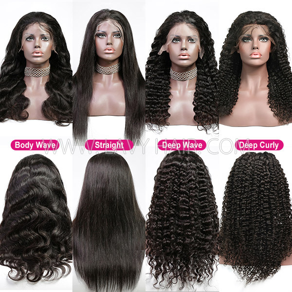 2024 New Design Pre Styled Braiding Glueless Wig Pre Everything 200% Density Human Virgin Hair