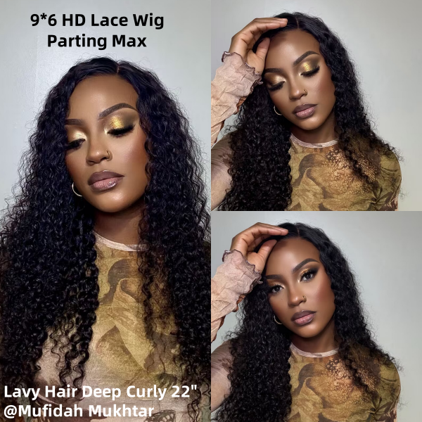 Glueless Wear Go HD Lace 9*6 Lace Parting Max Closure Wig Arc Lace Mimic Forehead Contour Pre Plucke