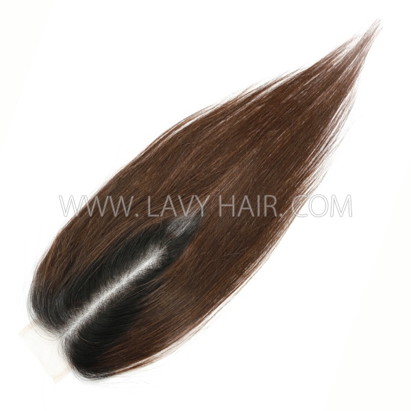 Color Hair 2*6 and 5*5 Lace closure Vietnamese Raw Hair Bone Straight Transparent Lace Swiss lace