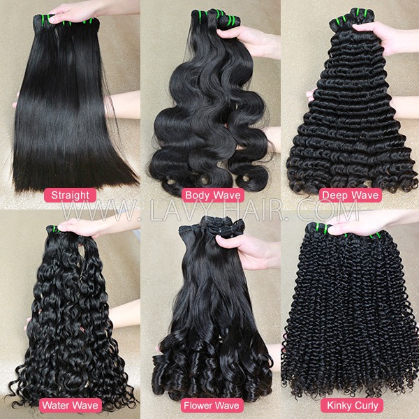 Double Drawn All Texture Link (Same Full From Top To Tip) Virgin Human Hair Extensions 105 Grams/1 Bundle Brazilian Hair