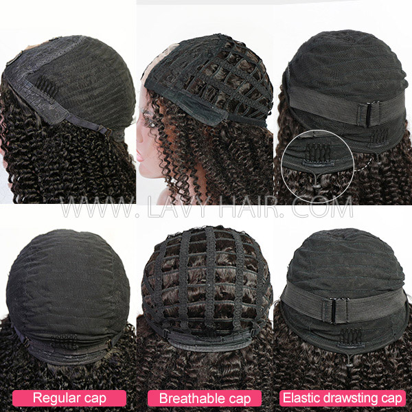 Jet Black/#2/#4/#99j/#p1b27 Color Hair U part /V Part Wigs 150%&200%&300% Density 100% Human Hair Half Wig