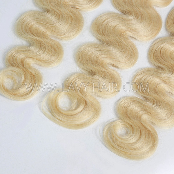 14A Top Grade Lavyhair #613 Blonde Raw Hair Cuticle Aligned Unprocessed Human hair Wholesale Hair